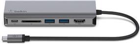 Jungčių stotelė Belkin 6 in 1 USB-C AVC008btSGY