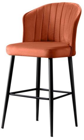 Kėdžių rinkinys Kalune Design Rubi 107BCK1157, juoda sp./vario sp., 42 cm x 52 cm x 97 cm, 2 vnt.