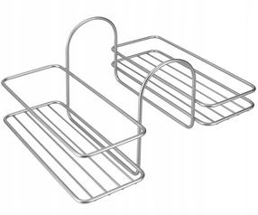 Duširiiul Metaltex Reflex, 25 cm x 18 cm x 30 cm, hõbe v.