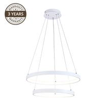 Šviestuvas kabinamas Domoletti Ring 18110-WH, LED, 4000 °K, 1 x 33 W, balta sp. / balta sp.