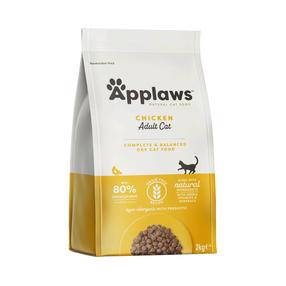 Sausā kaķu barība Applaws Adult, vistas gaļa, 2 kg