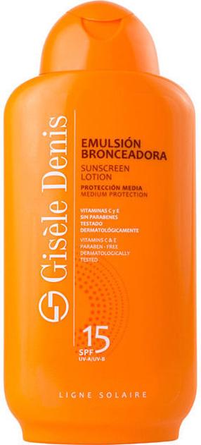 Losjons iedeguma kopšanai Gisele Denis Sunscreen SPF15, 400 ml