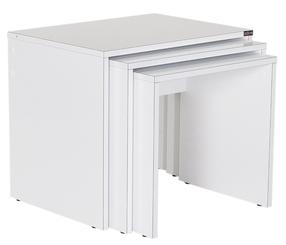 Журнальный столик Kalune Design SHP-103-PP-1, белый цв., 36 см x 45 см x 42 см