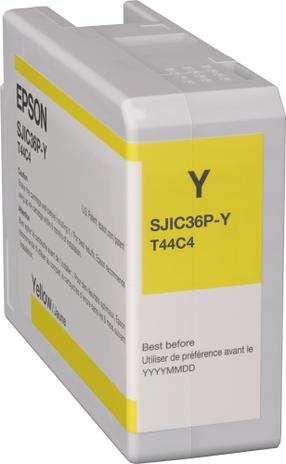 Tint Epson SJIC36P(Y), kollane v., 80 ml