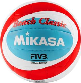 Tinklinio kamuolys Mikasa Beach Classic BV543C-VXB-RSB, 5 dydis, balta sp./raudona sp./žydra sp.