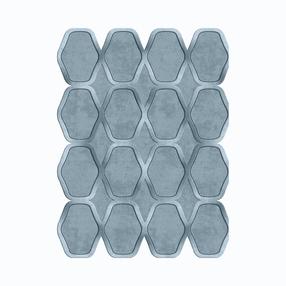 Ковер Conceptum Hypnose ALN600146MV07, синий цв., 230 см x 160 см