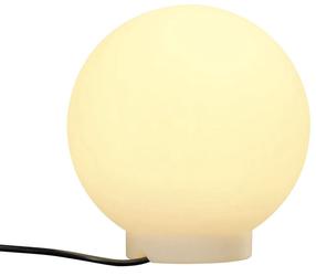 Pastatomas lauko šviestuvas SLV Rotoball, 24W, E27, IP44, balta sp., 25 cm x 25 cm