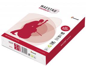 Офисная бумага Mondi Maestro Standard Plus, A4, 80 g/m², белый цв., 29.7 см x 21 см, 500 стр. шт.