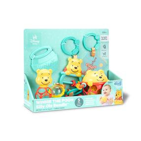Набор игрушек для младенцев Bright Starts Winnie The Pooh Silly Ole, многоцветный, 5 шт.