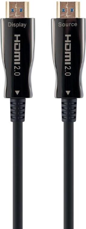 Kabelis Gembird HDMI - HDMI 4K@60Hz CCBP-HDMI-AOC-80M-02 HDMI, HDMI, 80 m, melna krās.