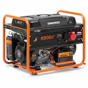 Генератор с бензиновым двигателем Daewoo GDA 7500E-3, 6000 Вт