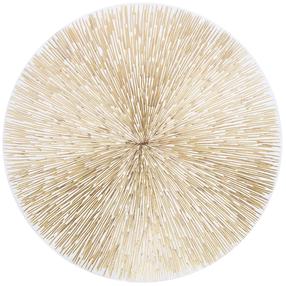 Galda paklājiņš Home4you Zia 87145, 38 cm x 38 cm, Zelta krās.