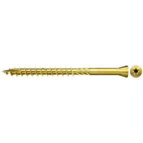 Puidukruvi, keeratavad puu sisse Fischer FTS-ST YZP, 3.5 x 35 mm, kuldne v., 200 tk