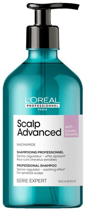 Шампунь L’Oréal Professionnel Paris Scalp Advanced Anti-Discomfort Dermo-Regulator, 500 мл