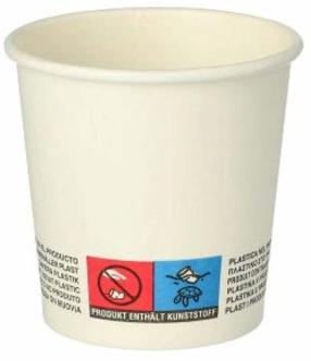 Vienkartiniai puodeliai Pap Star To Go, 100 ml, Ø 6 cm, 50 vnt.