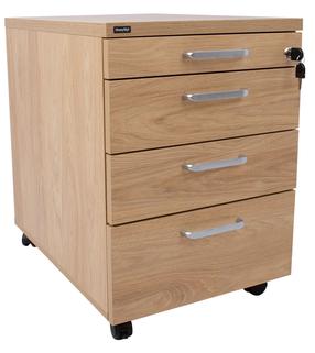 Biuro spinta Home4you Easy Space 37368, ruda, 60 cm x 43 cm x 60 cm