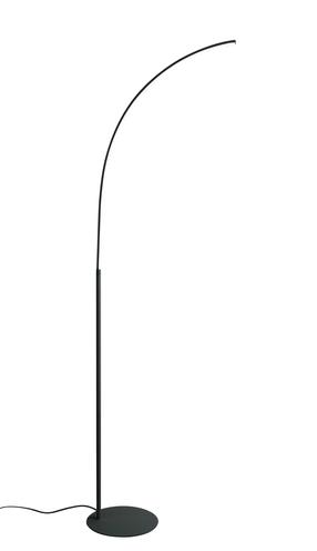 Stāvlampa Domoletti SIBIU, 20 W, LED, melna krās.