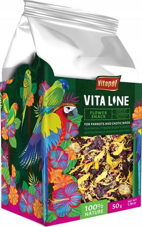 Сухой корм Vitapol Vitaline, для экзотических птиц, 0.05 кг