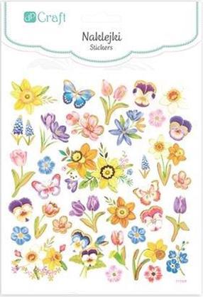 Kleebis DallPrint Flowers, lapselik, 24 cm, 10 cm mitmevärviline