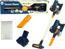 Žaislinė buitinė technika Lean Toys Vacuum Cleaner, mėlyna sp./oranžinė sp.