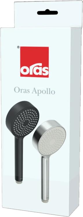Лейка для душа Oras Apollo 254020, белый цв./хромовый цв., 9.5 см