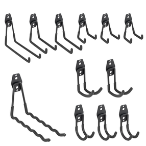 Hoidik tööriistadele, komplekt Bradas DIY-HG20SET1, must v., 12 tk