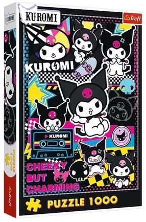 Пазл Trefl World Of Kuromi 10958, 68.3 см x 48 см, 1000 шт., многоцветный