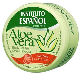 Kūno kremas Instituto Español Aloe Vera, 400 ml