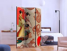 Fototapeet Artgeist Geishas Paravent1447, 172 cm x 135 cm