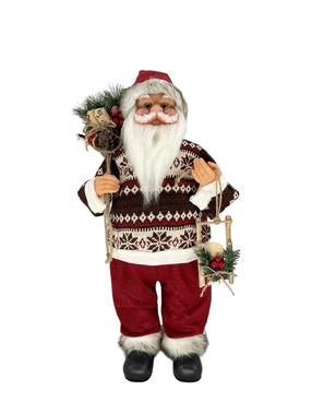 Dekoracija, "Kalėdų senelis" Christmas Touch CK606-Q168, 60 cm, raudona