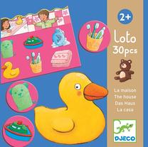 Edukacinė dėlionė Djeco Lotto The House, 30 vnt.
