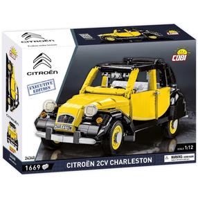 Konstruktor, auto Cobi Citroen 2CV Charleston 24340, 1669 tk, kollane v.