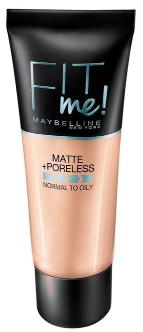 Skystas makiažo pagrindas Maybelline Fit Me Matte + Poreless, smėlio sp., 220 natural beige, 30 ml
