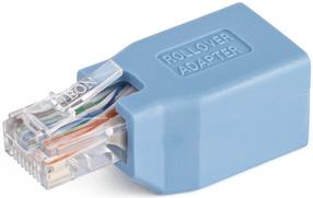 Adapteris StarTech Cisco Console Rollover Adapter RJ-45 Female, RJ-45 male, žydra