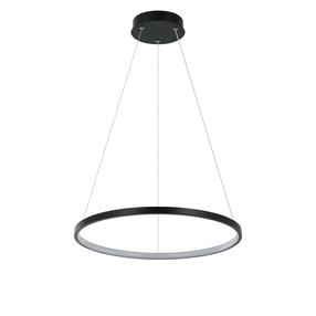 Prekė su pažeista pakuote. Šviestuvas kabinamas Light Prestige Ring Ring, LED, 3000 - 6000 °K, 1 x 22 W, juoda sp., 40 x 40 cm