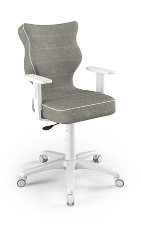 Vaikiška darbo kėdė Duo Size 6 VS03, 42.5 x 40 x 104.5 cm, balta sp./smėlio sp.