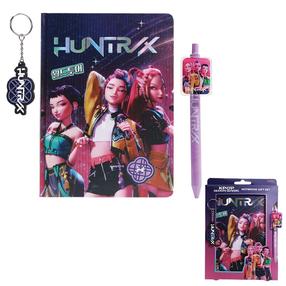Užrašų knygelė Kids Euroswan Kpop Demon Hunters Huntrix, A5, įvairių spalvų
