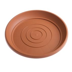 Lėkštelė vazonui Prosperplast Terra Nova POD25, ruda sp., 25 cm