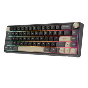 Проводная игровая клавиатура Royal Kludge RKR65 Chartreuse Switches, Английский (US), черный цв.