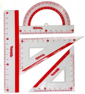 Liniuotė Colorino 39606PTR, 15 cm, plastikas, įvairių spalvų