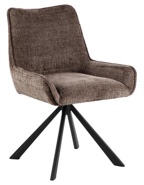 Valgomojo kėdė Eddie Juto 24, matinė, ruda, 56 cm x 59 cm x 81 cm (pažeista pakuotė)