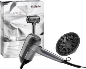 Plaukų džiovintuvas Babyliss D6200DE, 1600 W, juoda sp.