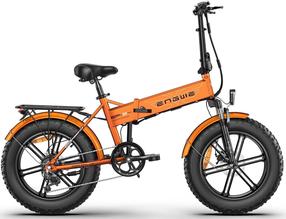 Elektrinis dviratis Engwe EP-2 Pro, 20", 20", 750 W, 13 Ah, oranžinė (pažeista pakuotė)