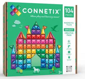 Magnetinis konstruktorius Connetix CT-B-00104-CR, 104 vnt.