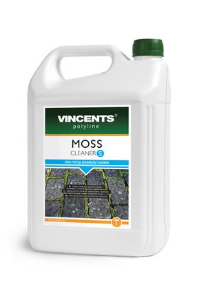 Aļģu un sūnu noņemšanas līdzeklis, aļģēm un ķērpjiem Vincents Polyline CLEANER S, 5 l