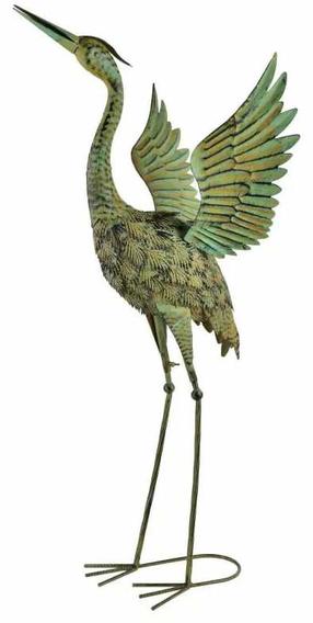Dārza apdare "Gārnis" Mondex Cedric HTOP3879, 45.5 cm x 38 cm x 95 cm, zaļa krās.