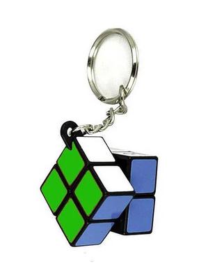 Raktų pakabukas Rubiks Cube 52833, įvairių spalvų