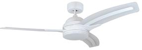 Griestu ventilators ar lampu CristalRecord Lighter Smart, 24 W, 1 gab., balta krās.