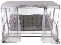 Lauko sūpynės Patio Celebes Plus, pilka sp., 220 cm x 134 cm x 157 cm