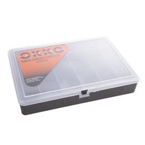Įrankių dėžė Okko, 14.5 cm x 20 cm x 3.5 cm, pilka sp.